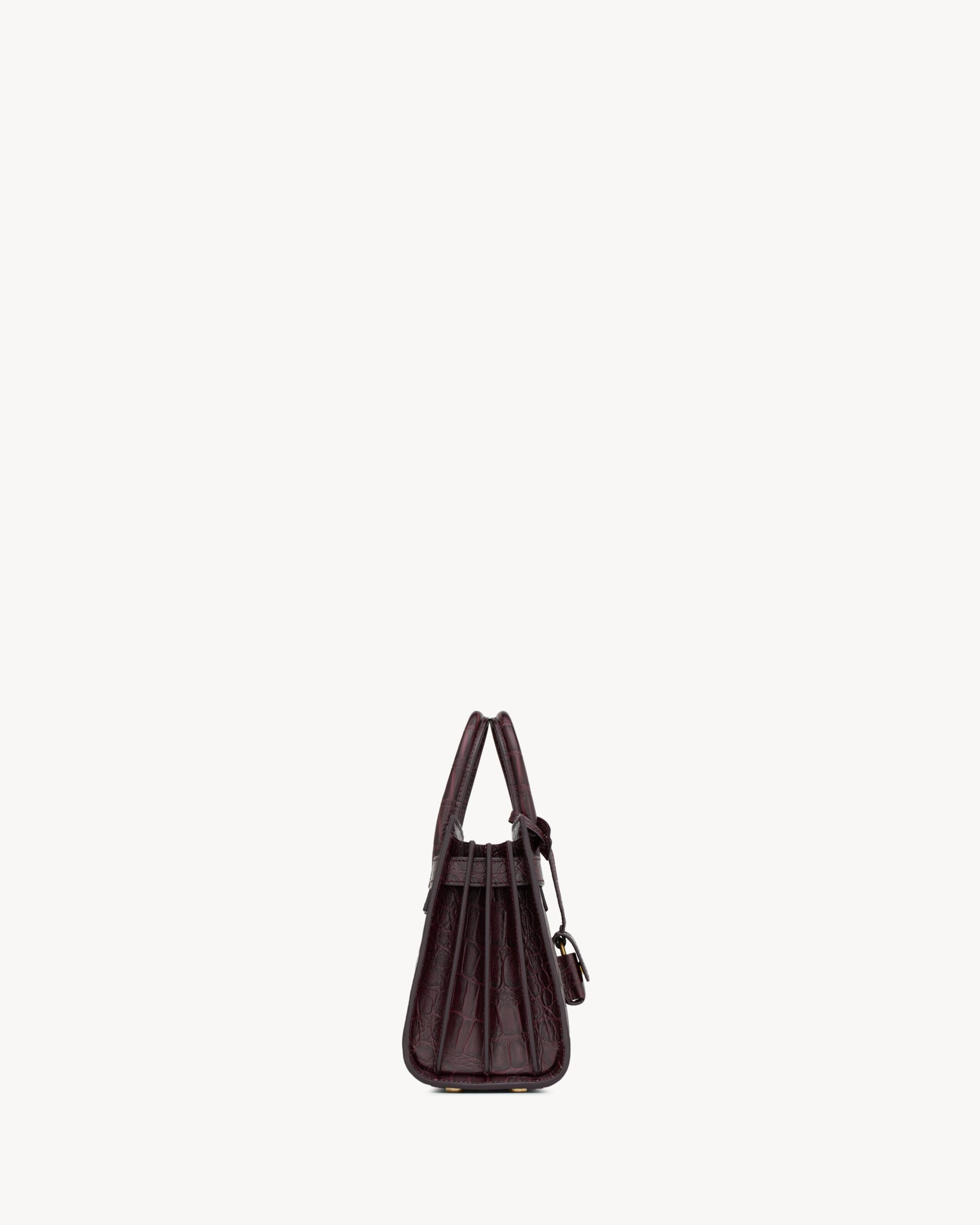 YSL SAC DE JOUR IN CROCODILE-EMBOSSED LEATHER – NANO - Image 3